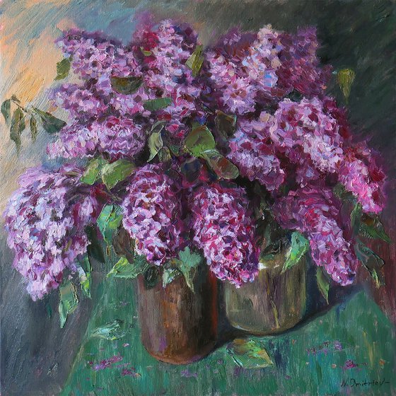 Bouquets Of Fragrant Lilacs