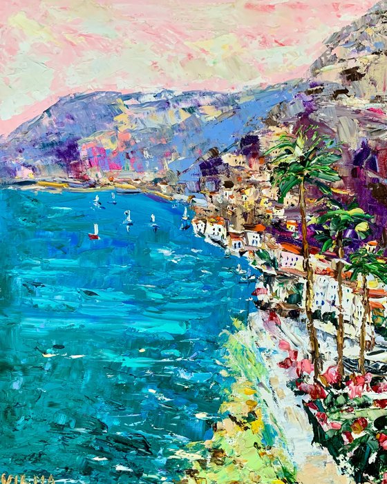 French Riviera landscape