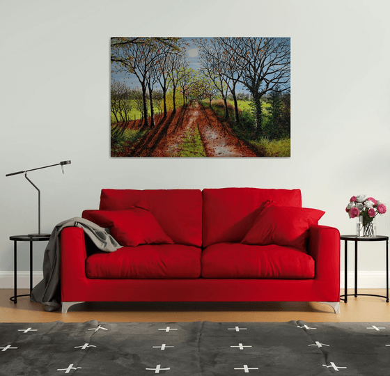 Autumnal Walk   100cm x 150cm