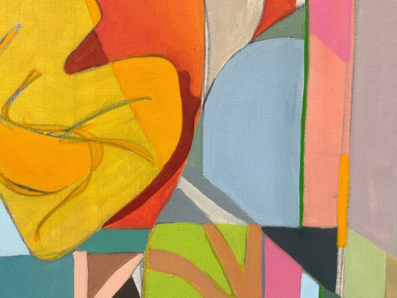 Mr. Cardinal And A Tapestry