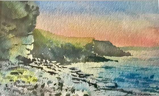 Dunraven bay sunset