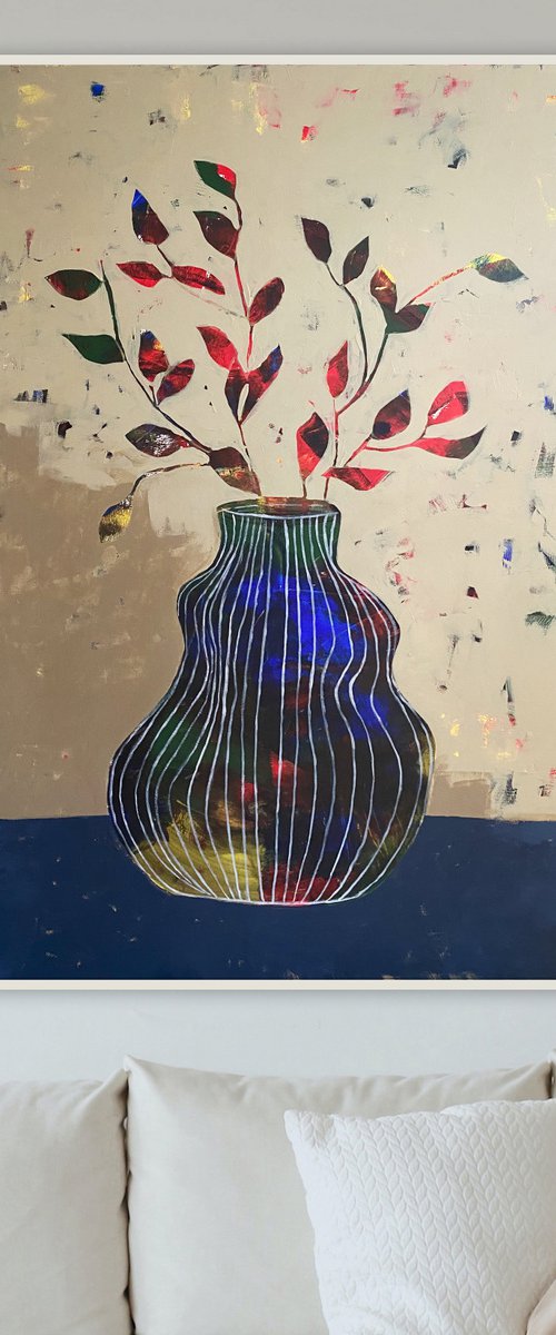 Striped Vase #2 by Nick Molloy