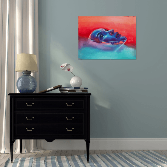 Original Oil Painting on canvas "Hypnosis"