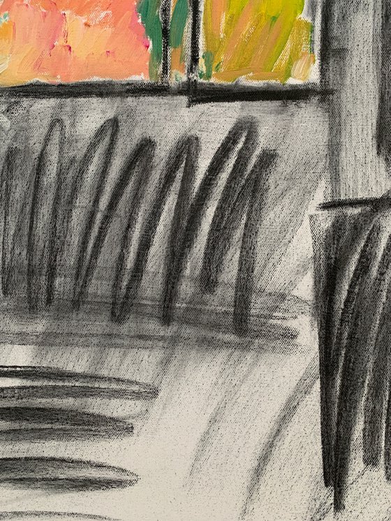 Spring. Two by the Window