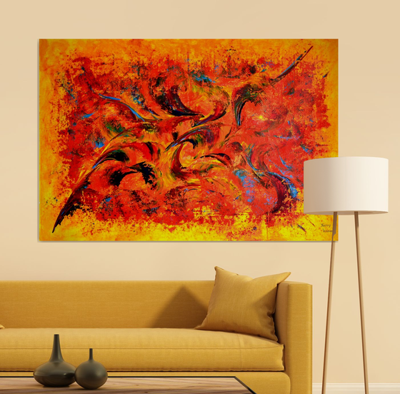 SUMMER HOLIDAYS.140x92 cm.