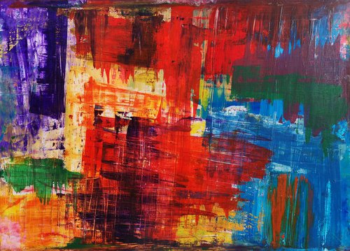Intense Colors 1 (120x86cm) by Toni Cruz