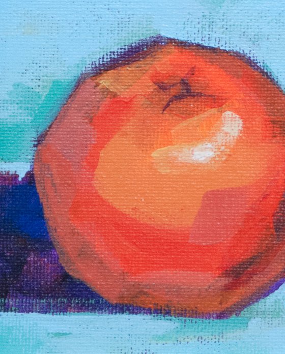 Small framed 'Tangerine'
