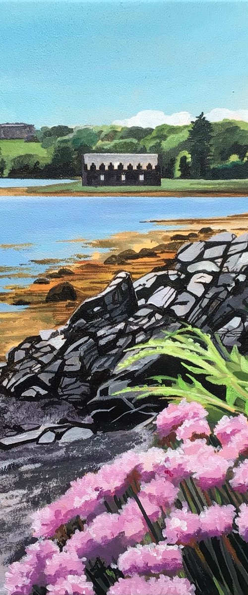 The Boat House Castleward by Joseph Lynch