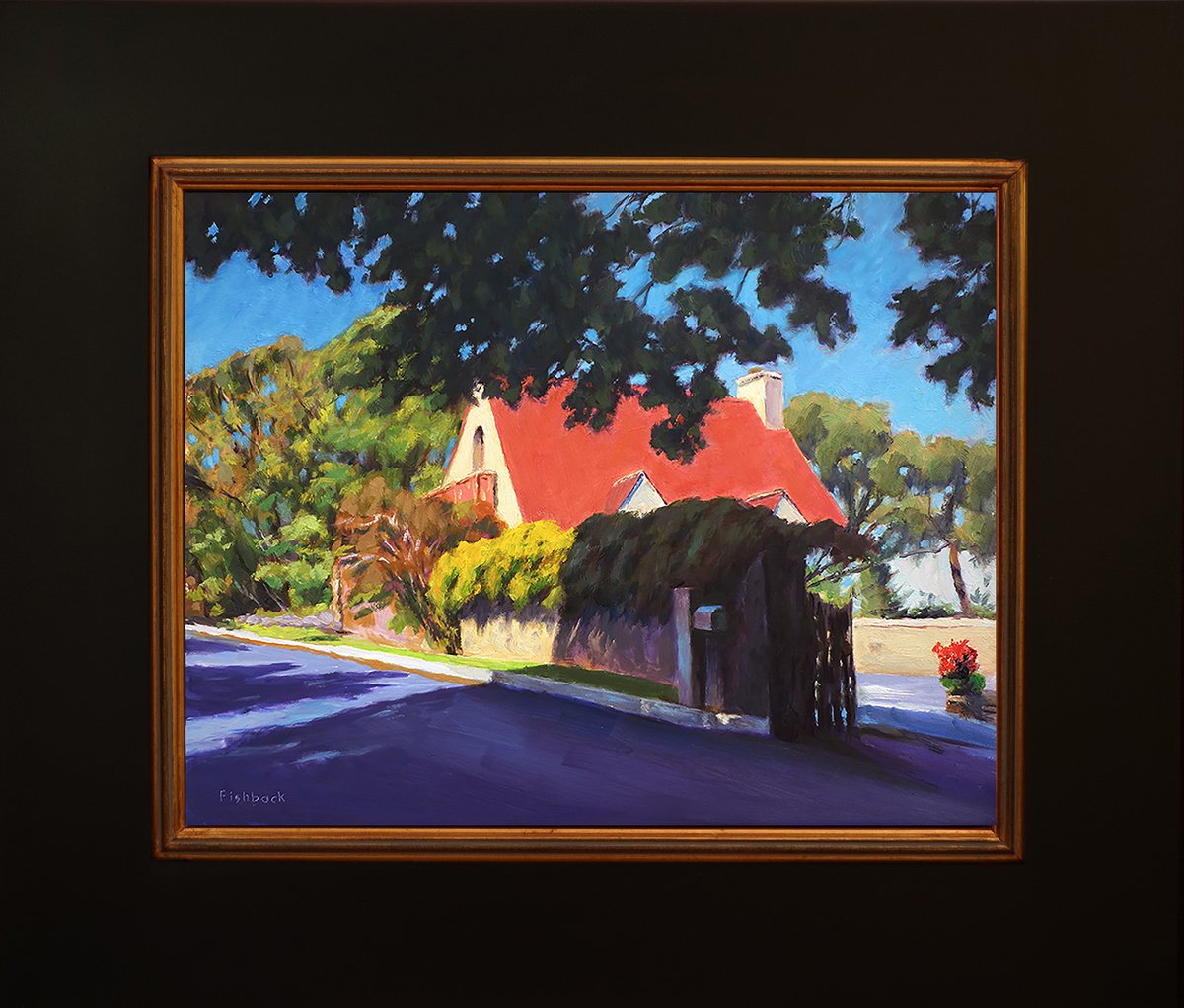 Beautiful House In Maine By Daniel Brian Fishback, 22 X 18, Artwork For Sale On Artfinder