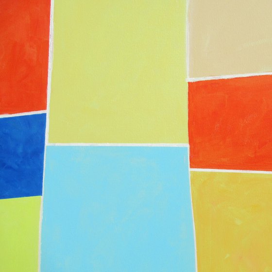 Composition Blue Move.