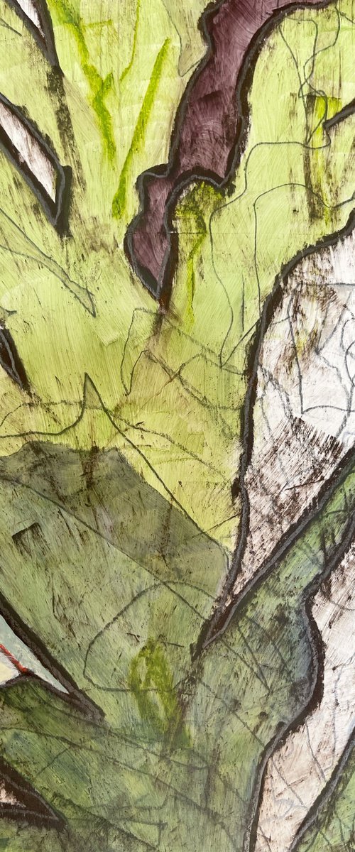 Kale in Winter II by Linda Jones