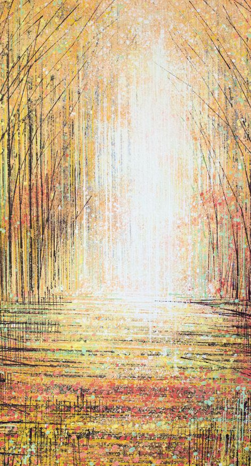 Autumn Forest Path by Marc Todd