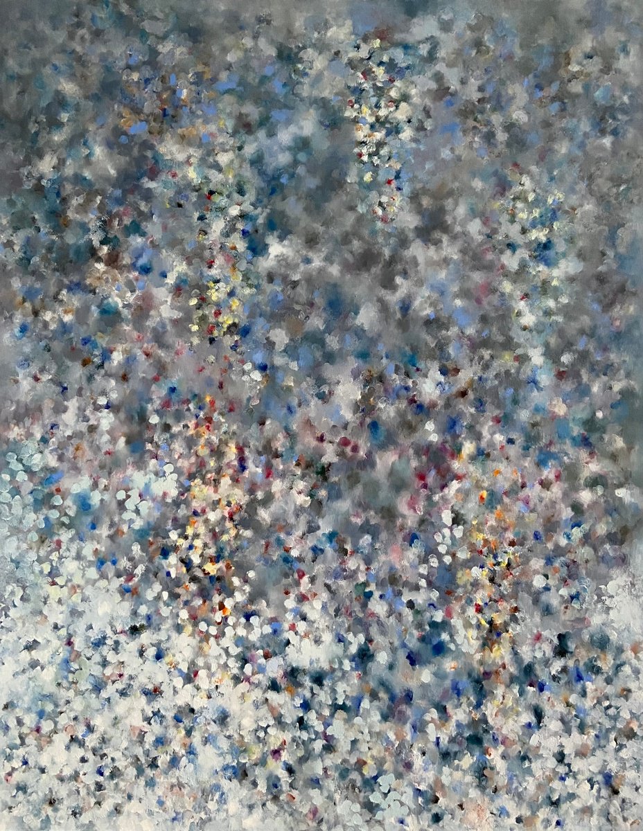 Snowing By Junija (Yuna) Galejeva, 43 X 55, Artwork For Sale On Artfinder