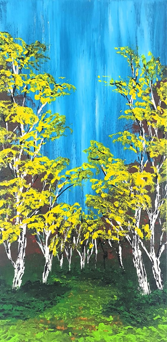 Heavenly Birches 4