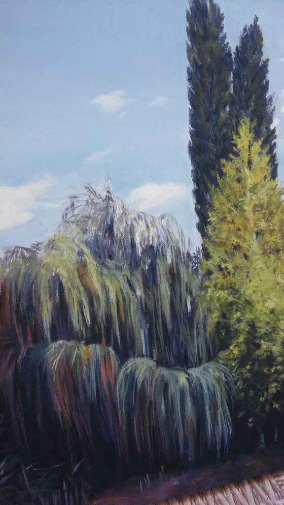 Landscape-Oil on canvas