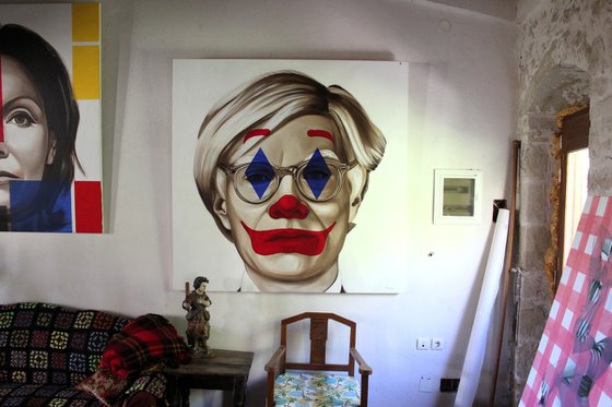 Warhol as the Joker