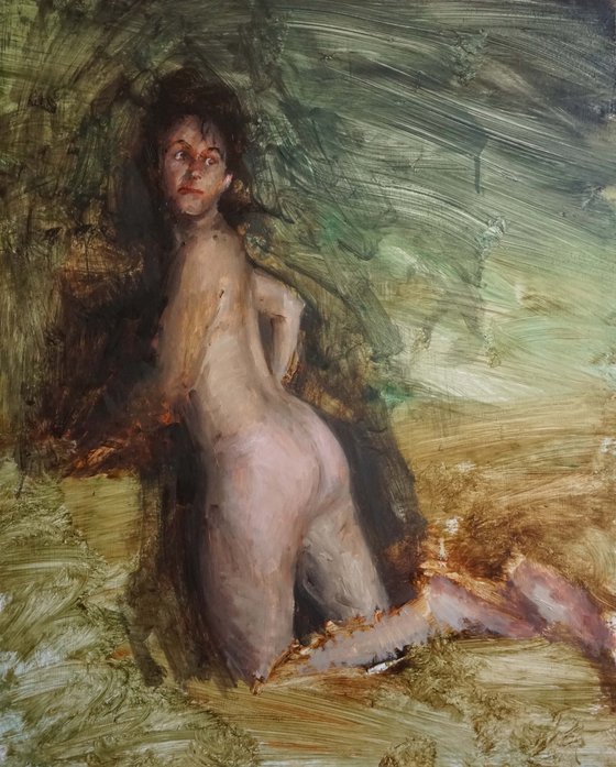 Woman from behind