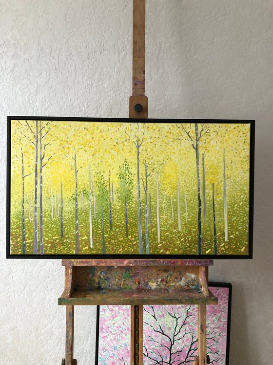 Yellow birches