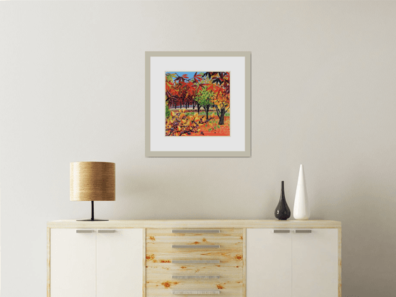 Red Acers Purple Berries