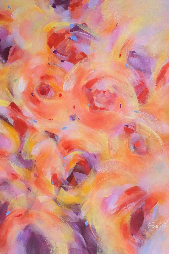 Abstract roses