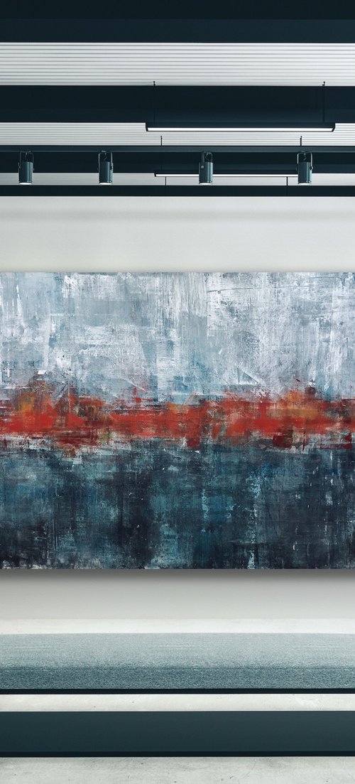 When Autumn Meets Winter (XXL 58x90in) by Robert  Tillberg