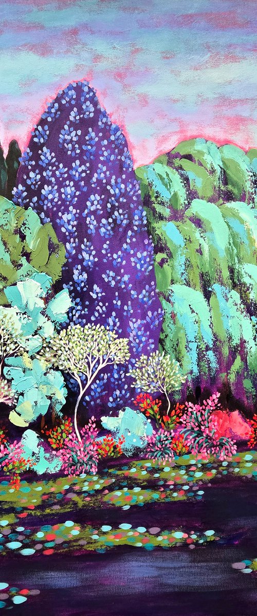 Evening Glimmer by Karen Rieger