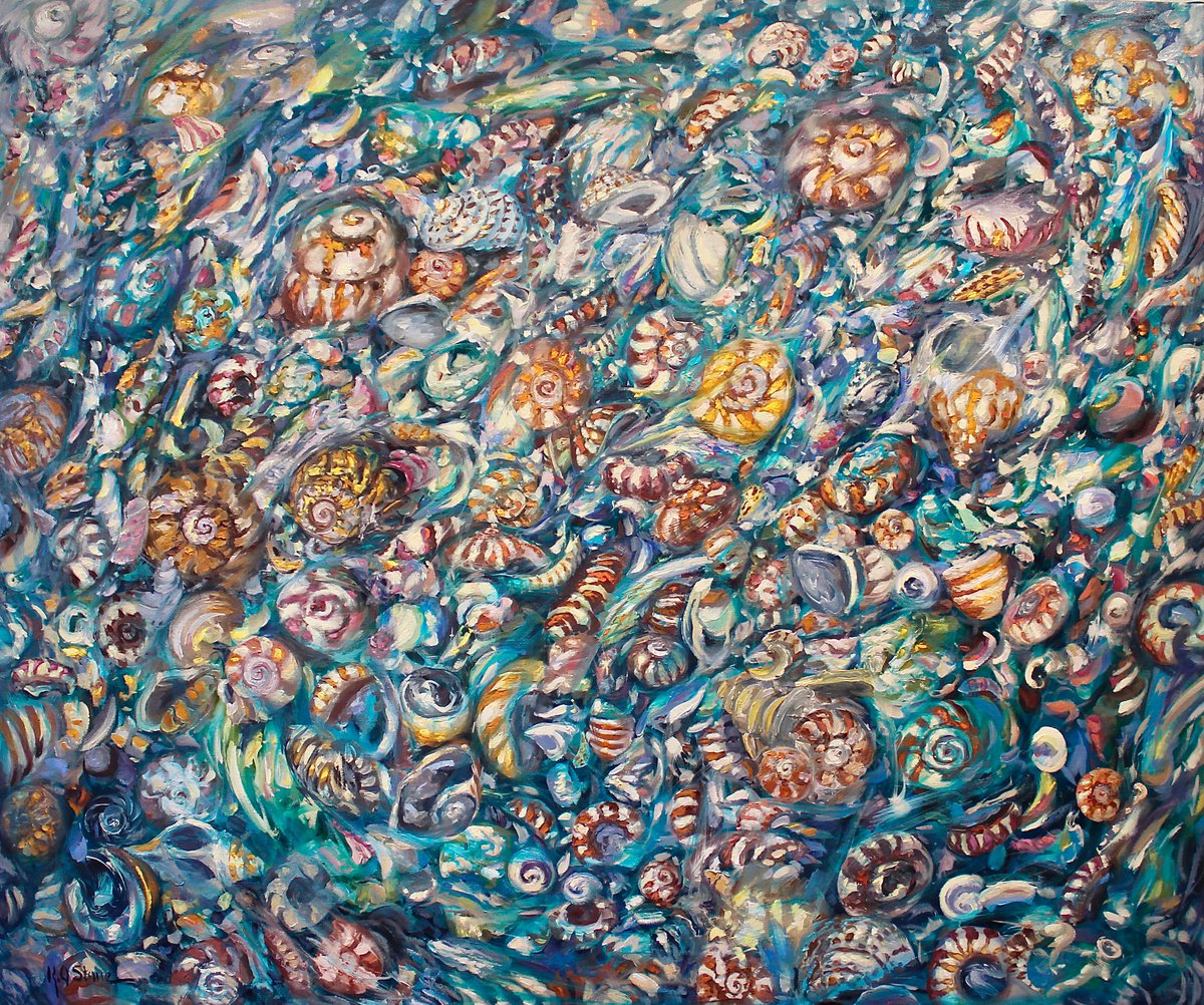 Tide Pool V by Kristen Olson Stone