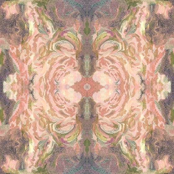 Earth Kaleidoscope print