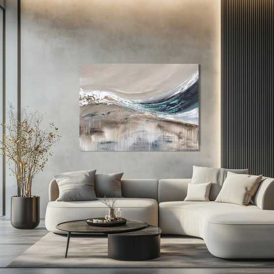 Moment Between Forms. golden accents