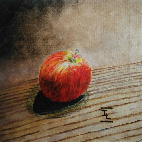 The red apple by Isabelle Lucas