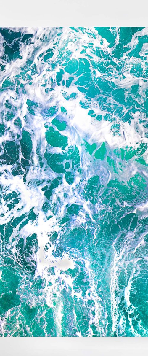 Teal Embrace by Lynne Douglas