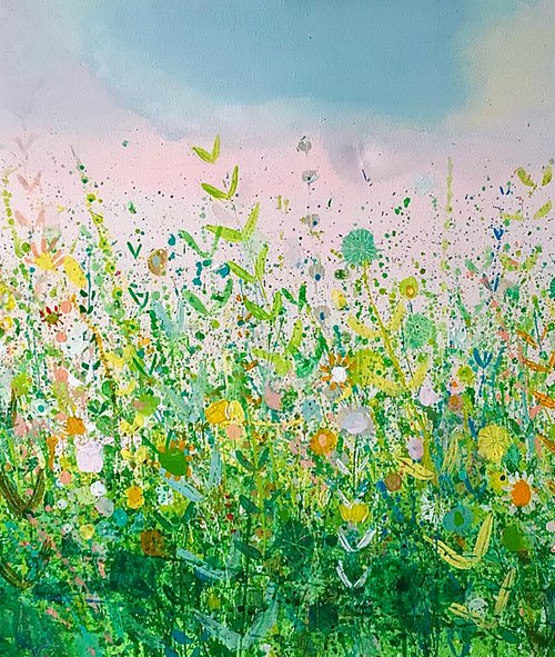 Green Garden, Sunshine by Sandy Dooley
