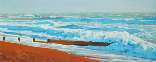 Brighton Wave Study 1 by Elliot Roworth