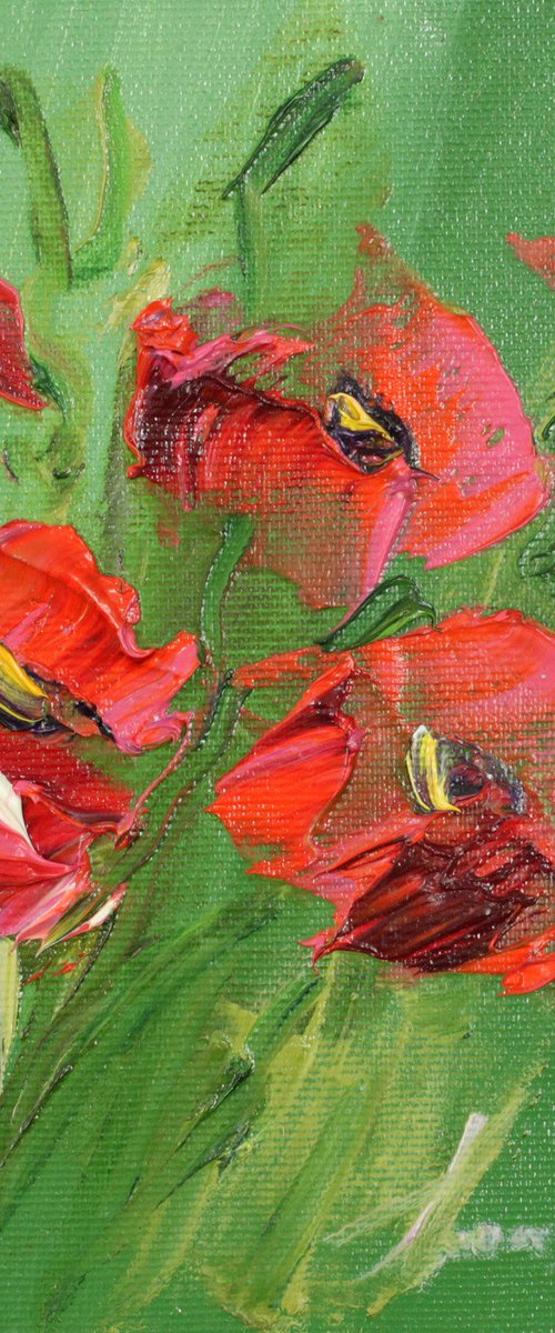 Poppies by Margaret Raven