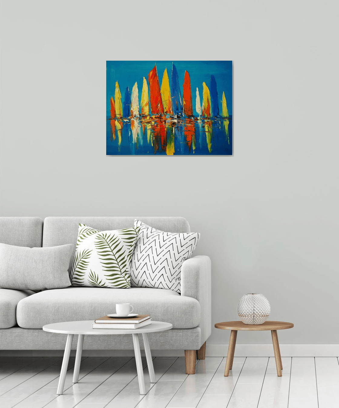 Original Oil Painting - the Colors of Freedom by Andrej Ostapchuk