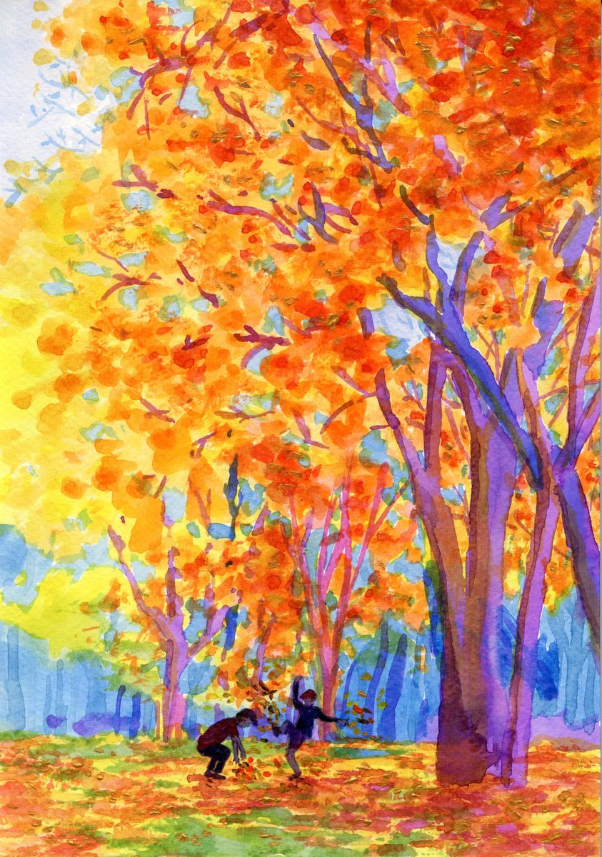 Autumn Leaves by Lisa Mann