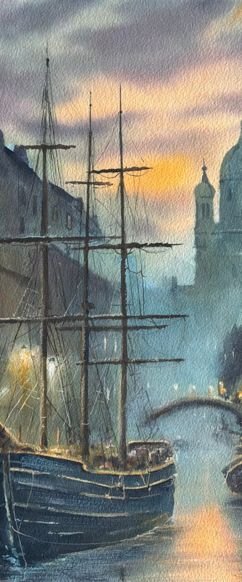 Where the Evening Tide Sleeps by Darren Carey