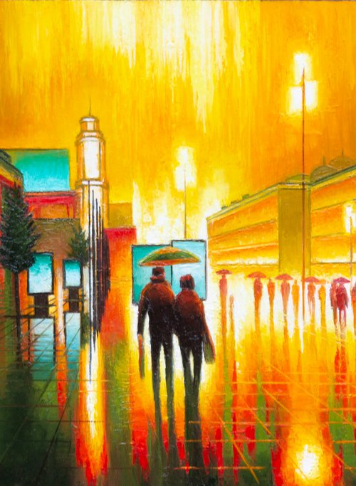 EVENING ILLUMINATION by Oleksii Vylusk