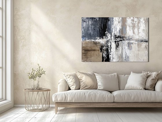 Silence neutral beige grey