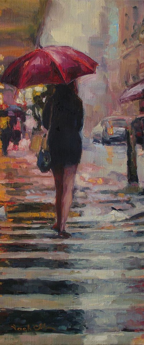 Evening rain by Vachagan Manukyan