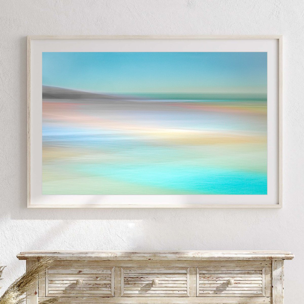 Impressionistic Landscape Photograph By Lynne Douglas, 52 X 36", A Distant Memory, Original Artwork