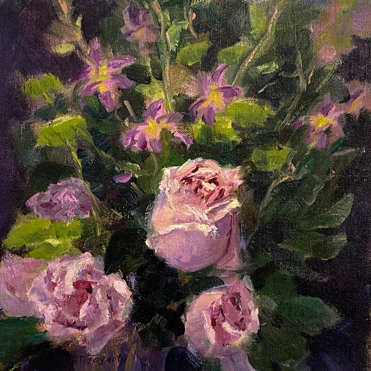 Roses For My Valentine by Tatyana Fogarty