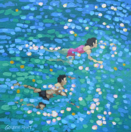 Swim study VI by Gordon Hunt