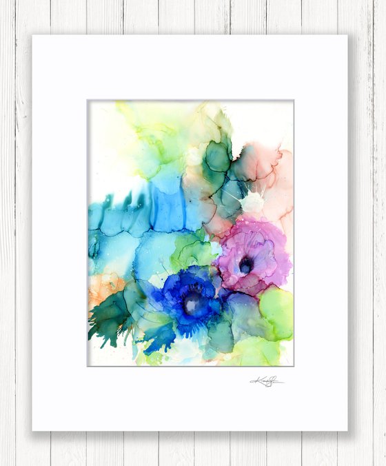 Ethereal Magic 8 - Floral Abstract Painting by Kathy Morton Stanion