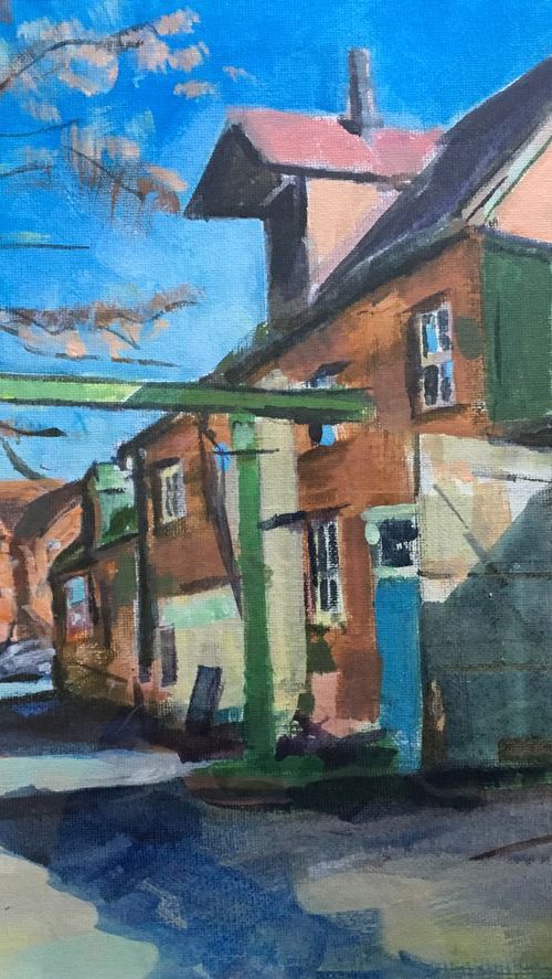 Duncan's Garage, Tonbridge, Kent by Paul Gurney