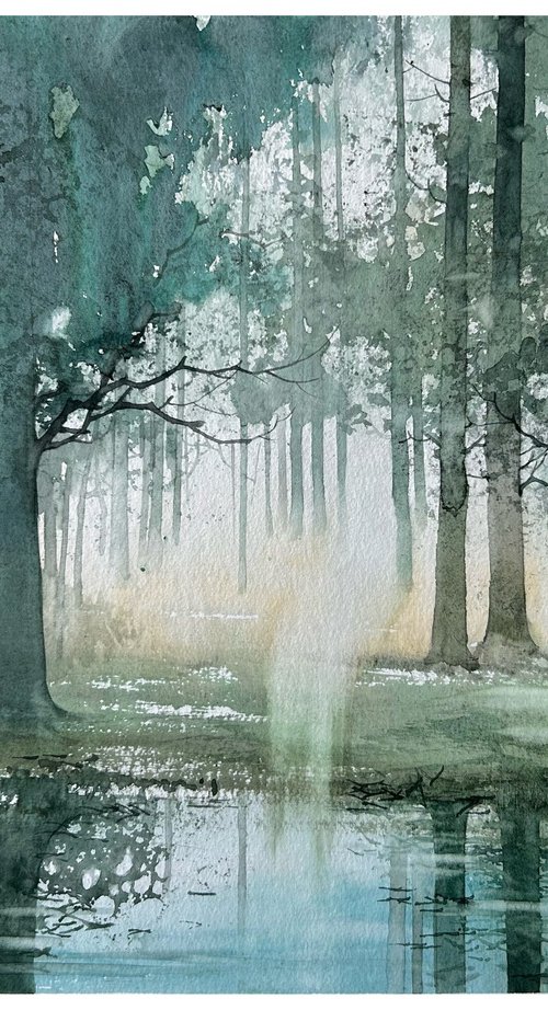 Whispers of the mist by Nazar Grunyka