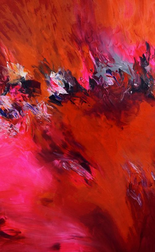 Glowing Pink XL 1 by Peter Nottrott