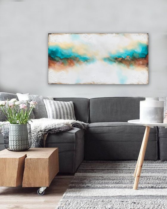 scenic shore colors (140 x 70 cm) Dee Brown
