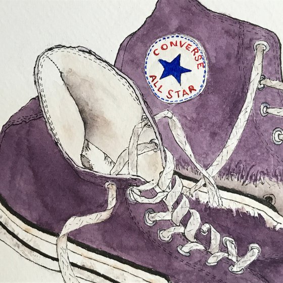 'Old & Cumfy' Converse