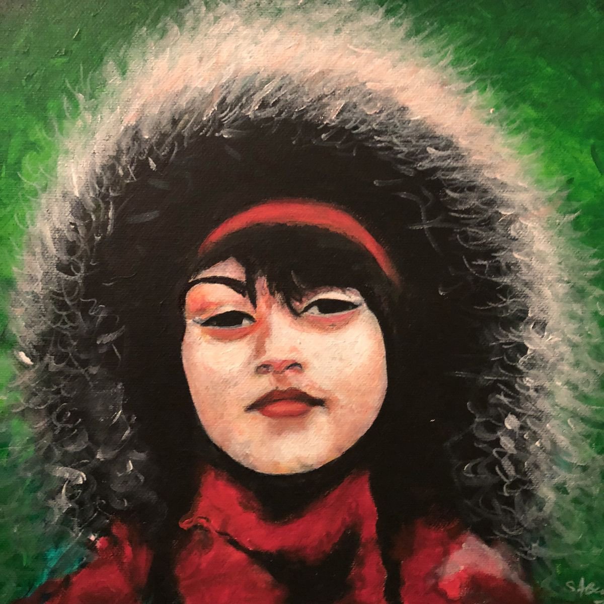  The Mughal By Shabs Beigh, 14 X 14, Artwork For Sale On Artfinder